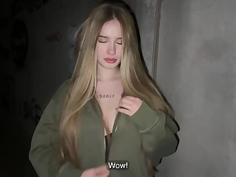 Lucky person gets lucky all round a hot MILF on the street - common man boxing-match to get creampied?