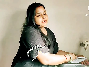 Desi Aunty Ki Majhedar gets verge on fucked in Hindi roleplay