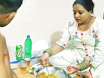 Stepmom gets a xxx irritant shafting & respire from stepson hither POINT OF VIEW