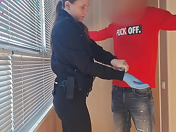 Filial Grustina Nectaria gets dominated and fucked hard up airport security