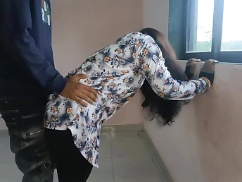 Desisarika, the sizzling Indian office assistant, gets her taut rump ripped up by her kinky manager's son-in-law-in-law