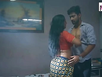 Stepbrother entices Indian super-bitch & pummels her from behind in first-ever-timer Hindi intercourse flick