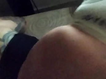 Stepmom's BFF caught on voyeurera in warm homemade orgy gauze