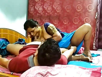Tamil Desi Bhabhi Nirmala & Xmaster's Indian Plumb-out: Desi Fucky-fucky with a internal cumshot