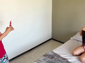 Zacymaddy's steamy step-step-sister tricked me into a hard-core multiracial hook-up with her humungous titties & cock-squeezing bootie