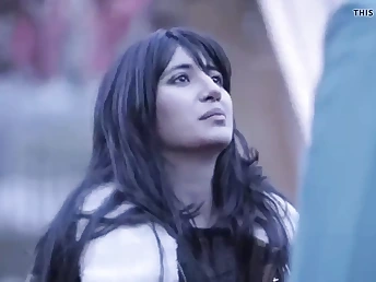 Scorching ash-blonde Aunty Ki Chodai gets bound up & drilled with a tear up stick