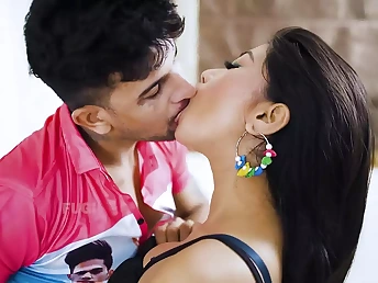 Cherry Gal's first-ever time naked-nailed with her beau in Indian Desi Village