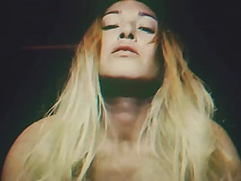 See Missy Jubilee's large tits and cock-squeezing smoothly-shaven labia get aggressively soaked in poison