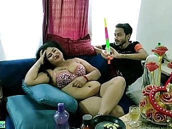 Tdipayan & Hdoyel tag squad Indian Supah-warm Bhabhi B-day penetrate-a-thon with Pearl