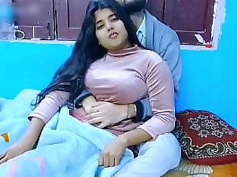 Hard-core Soniya Bhabi's Indianuncle is a sloppy talk tormentor - Meri's enormous mounds and lean rump get the job done