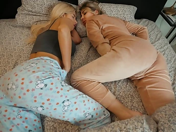 step sisters wishes about step step-brother's bang-stick - step family threeway - Jenny Lux and Ema Karter