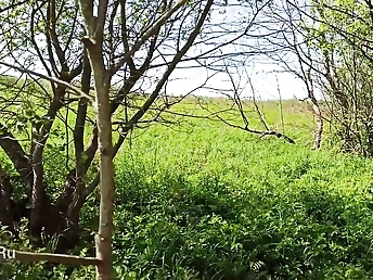 Crazy mature Milf gets her rear end pulverized in nature like a from the rear