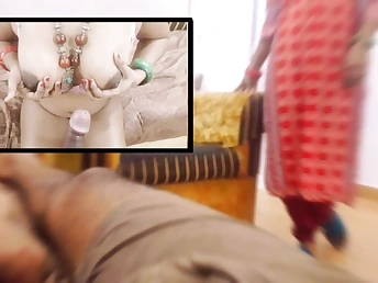 බන්ගලාවෙ පුංචි මහත්මයා දෙමල කෙල්ලගෙන් ගත්ත සැප..මරු තන් දෙක / Sri Lankan Tamil Maid Dame & her Chief.