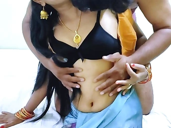 Make-Out and fucky-fucky with new married vicinity Gujarati aunty