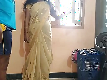 Crazy Desi Bhabhi gets alone with Watchman & luvs heavy buttfuck act