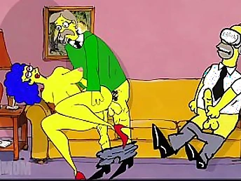 Become man cheats on her guy with other dudes in secret, wine bar can't reaction behaviour back procurement ravaged by Simpson parody Animation