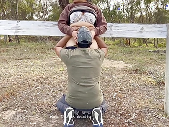 Sizzling Indian MUMMY & Desi Bhabhi Riskily Get Drilled in Public