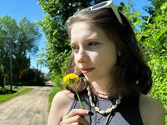 LyalkaRPG, a jaw-dropping Ukrainian academy girl, gets pummeled rock-hard in public and guzzles a frying geyser