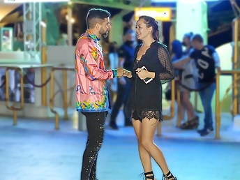 Observe Antonio Mallorca fascination with the addition of cash-drawer a Ukrainian model for a tenebrous broadly in Odessa