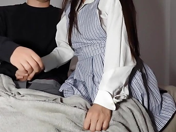 Observe bony latina college girl with colossal bumpers succeed in caught in gung-ho hump nearly emptied attempting!