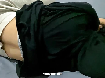 Muslim stepsister with big tits and ass gets a permanent doggy-style pounding in her caller room