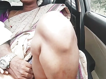 Steaming Silk and Son in Law go crazy in a lengthy Indian drive nearly a super-hot aunty
