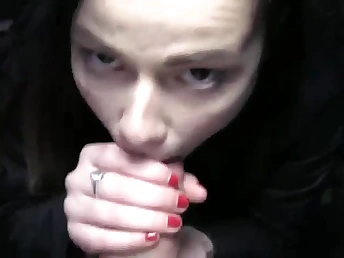 Big-chested brunette nubile gets fucked for money