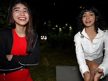 Cristian Tanner, Sara Taylor & Cindy Luna Puny win roughed all over in public greens