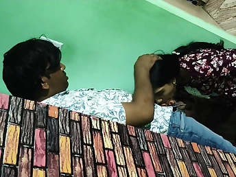 Desi Indian Jija Tries to Wring Her Saali Shaft and Gets a Rock rigid Tearing up