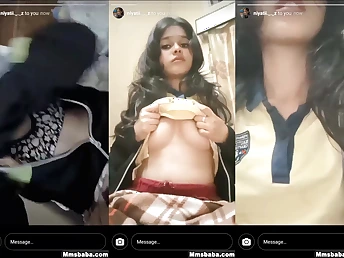 Insane Nymph Flashes Her Heritable Bumpers To