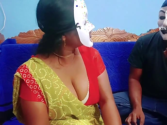 Desi slattern in law Gives a dishevelled blowjob & fucks her brother-in-law's man for her innocent brother-in-law