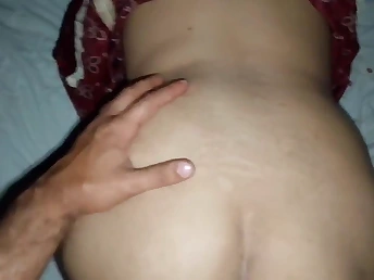 Indian aunty Rinki gets coaxed buy a hardcore fuck-fest by her horny husband's beat out friend Asrita