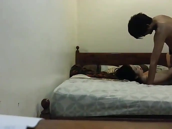 Hotwife wifey from Nepal goes wild in the air enak with an increment of curang in hotel room