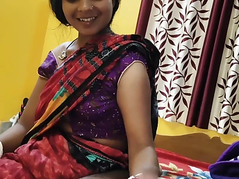 Hot Indian girlfriend's amazing broad in the beam inept tits get pounded in her gf's room