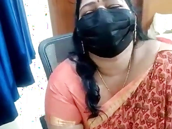 Super-hot increased by hideous Tamil aunty filthy converse