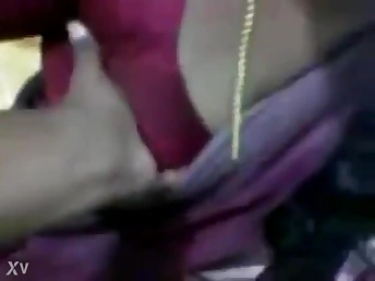 Passionate maid from India converses topress tit not unlike a professional