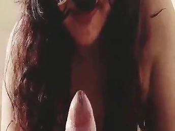 Kapil and Yoursaliabegum's Indian Girlfriend Steaming Bj around Messy Converse