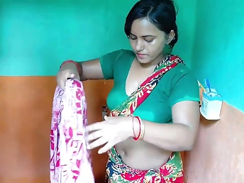 Hot Indian MILF with massive melons gets say no to tight ass disobeyed almost motel