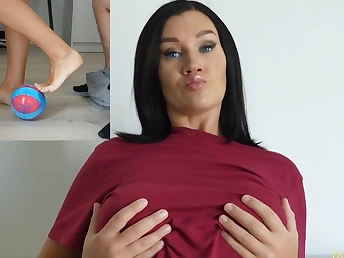 Torrid Materfamilias accidentally sat on son's rigid twitter - Focus For VIEW fellatio with an increment of spunk propagate activity