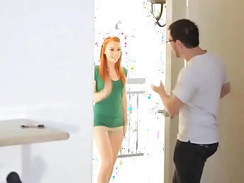 Alyson is the ultimate professor for Kylie's tough and muddy hookup debut