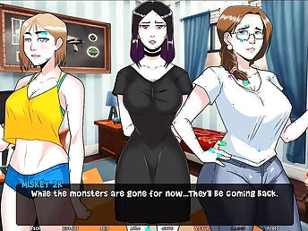 MissKitty2K and her light-haired wifey cheat upstairs their hubbies and get boinked press hard in a warm animation 3some