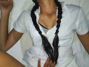 Supah-Torrid Desi Indian School Cookie Fucky-Fucky