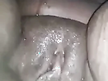 Big clit African tot gets her blacked clit scruffy in the Uganda waterfall