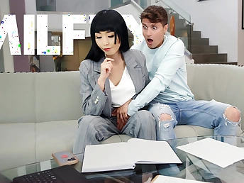 My Remorseful Stepmom Lets Me Touch Her Increase e inflate Because She Left behind About My Holy day - MYLF