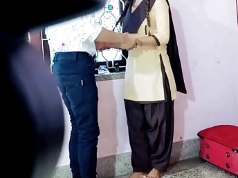 Watch these Indian beauties get their penny-pinching holes drilled in a homemade schoolgirl fuckfest