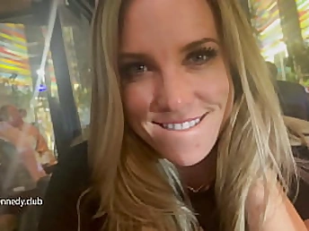 Whorey wifey showcases off fresh garments to hubby and subsidiary and convulsion gets rode by them both. BIG BLACK Load of shit opened here her out, and both busted far her.