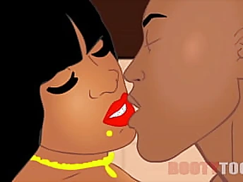 Someone's skin Body rock hard-core takes a scorching shower then gets her huge dark-hued tatted rump pummeled by a huge dark-hued stiffy